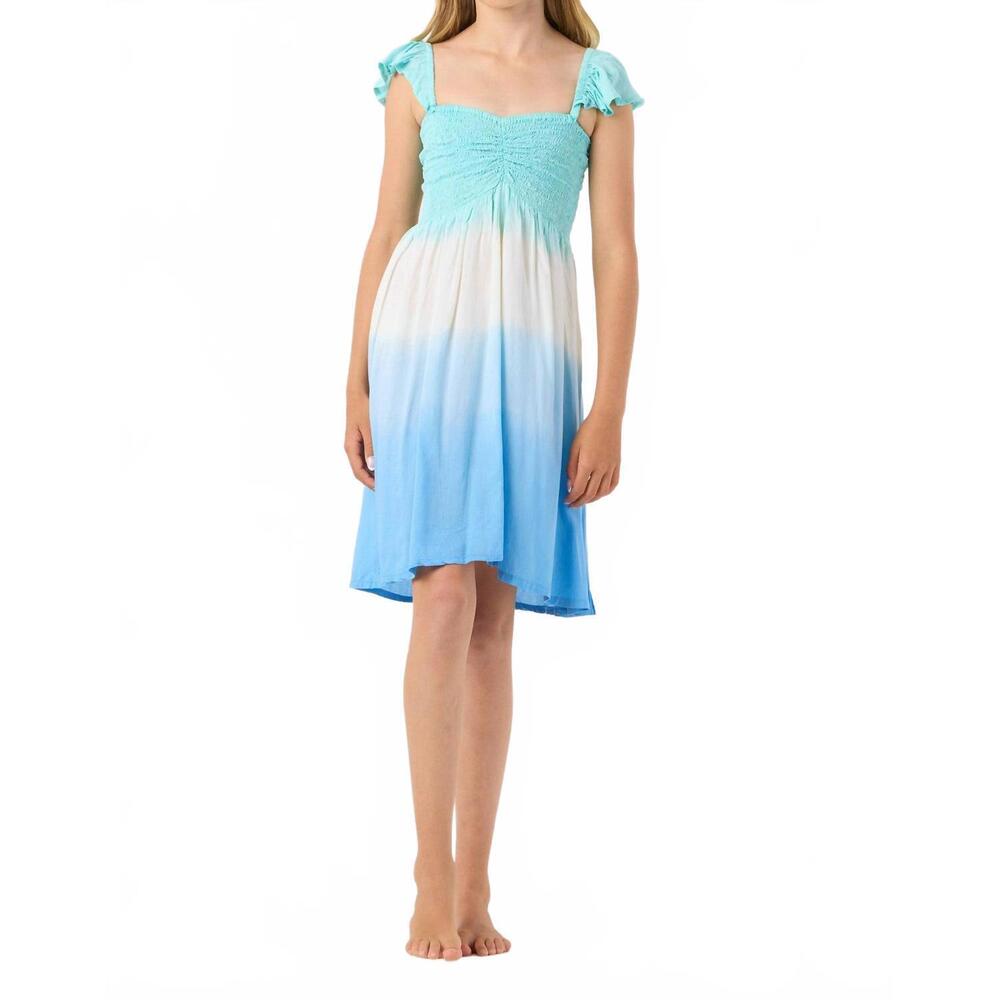 NEW TIARE HAWAII girls hollie dress in ocean ombre